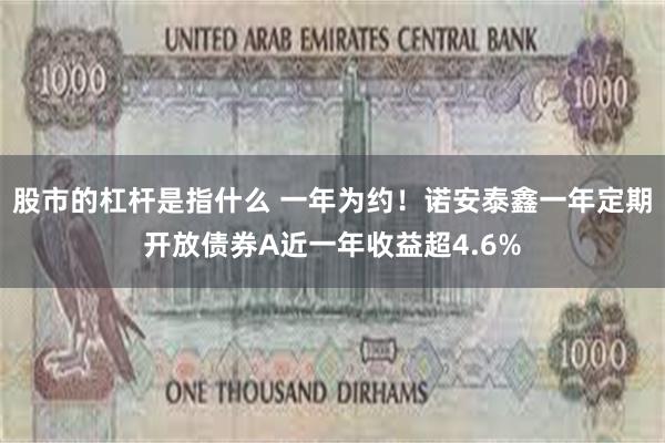 股市的杠杆是指什么 一年为约！诺安泰鑫一年定期开放债券A近一年收益超4.6%