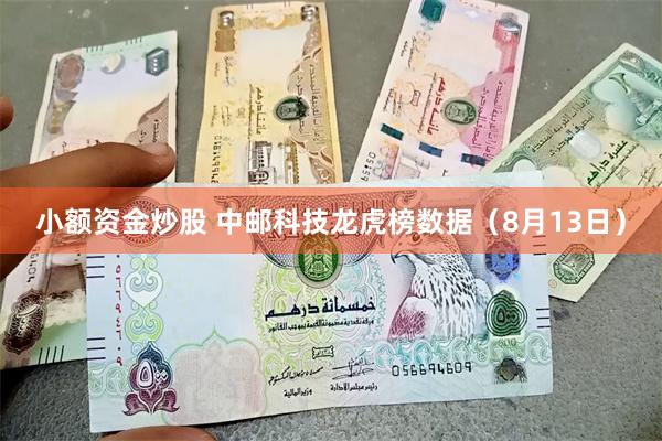 小额资金炒股 中邮科技龙虎榜数据（8月13日）