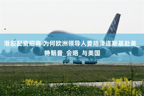 港股配资招商 为何欧洲领导人要陪泽连斯基赴美_特朗普_会晤_与美国